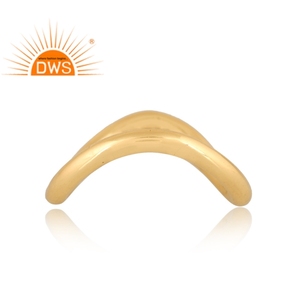 Último diseño hecho a mano diseño de onda anillo de banda para mujer joyería de moda para mujer regalo para ella - Product Image 4