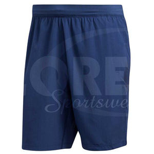 Pantalones cortos informales para hombre de lona transpirable con logotipo personalizado, decoración de bolsillo de cintura media de color sólido a la moda, venta al por mayor - Product Image 6