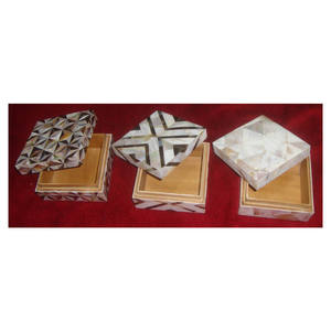 <b>Weeding</b> Purpose Mother Of Pearl Inlay <b>Box</b> - Product Image 1