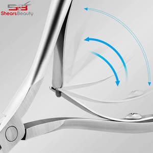 Ensemble de ciseaux coupe-ongles professionnels, pince-cuticule, pour ongles, Logo personnalisé, de haute qualité, 10 pièces - Product Image 5