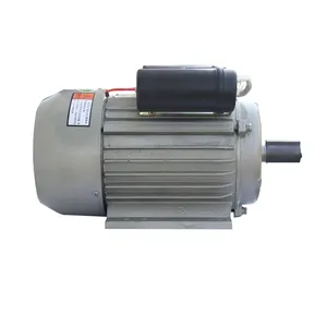 Toptan 2.2 kw ac motor-Jianeng bakır tel YL motor üreticileri 2.2 kw 3 hp 2800rpm tek fazlı ac indüksiyon soğutucu fan motoru dökme demir vücut