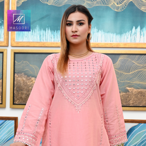 Venta al por mayor de algodón de marca Salwar Kameez con diseños de mano y bordado a máquina de primera calidad a un precio atractivo - Product Image 5