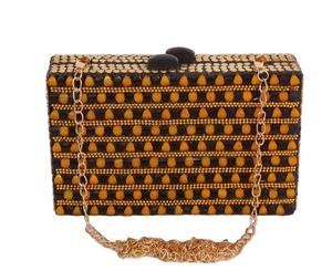 Bolso de mano para mujer, bolsa de mano de noche, de Metal indio, Guru, Kirpa, Export House, venta al por mayor - Product Image 1