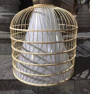 Vietnam Bamboo Art Natural Bamboo Weave Dome <b>Shade</b> <b>Ceiling</b> <b>Light</b> Bamboo Pendant <b>Light</b> 99GD - Product Image 5