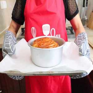 Simplicity Style Heat Insulation Pot Holder Microwave <b>Oven</b> Mitts High Temperature Resistant Kitchen Baking <b>Oven</b> <b>Gloves</b> - Product Image 6