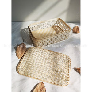 Boîte cadeau en bambou naturel tissé à la main tendance du Vietnam, vente en gros auprès du fournisseur King Craft Viet - Product Image 2