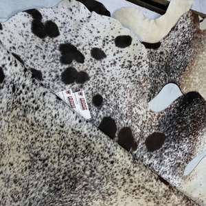 Soft and Warm ISONZ Genuine Cow Leather with Hair-On 1.2-2.0mm <b>Thickness</b> 30 Foot Custom Size - Product Image 2