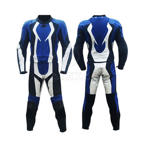 Traje de montar en moto hecho a medida para motocicleta de moda Unisex traje de cuero de carreras de motos a prueba de viento - Product Image 3