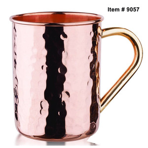Tazas de cerveza de cobre puro modernas y lujosas, tazas de cobre puro personalizadas, las mejores tazas de artículos para bebidas a un precio razonable - Product Image 2