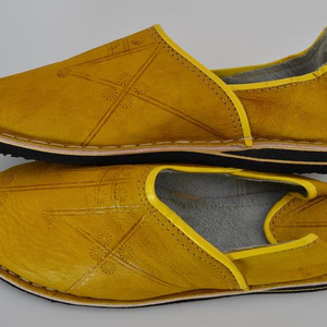 Handmade Happiness Moroccan Babouche <b>Shoes</b>, Mens Womens - Product Image 1