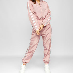 <b>Women's</b> 2-Piece Eco-Friendly <b>Lounge</b> Jogging Outfit Long Sweatpants Set Plus Size Winter Sweatsuit with Tracktop - Product Image 4