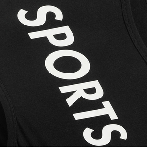 Débardeurs sans manches en coton pour hommes, vêtements de musculation avec logo imprimé personnalisables OEM - Product Image 4