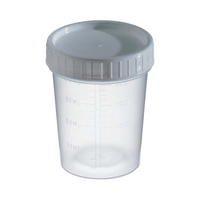 Recipientes de Muestras Estériles de Plástico PP Transparente de Alta Calidad para Uso en Laboratorio de Orina, 50ml/100ml, Personalizables OEM, Marca AARK, Los Mejores