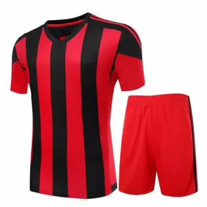 制服足球服新足球服套装男子足球训练球衣加尺码
