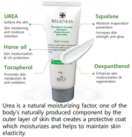 BIO WELLSPHARM REGENESS SOFT CREAM Crème Visage Anti-Âge Raffermissante Nourrissante Anti-Rides à l'Huile de Cheval 100g pour Peaux Sèches