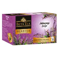 Miracolosa Sage. Beta Herbtea Collezione Sage bustine di Tè 20x1,3 grammi Lenitiva A Base di Erbe Naturali di Tè