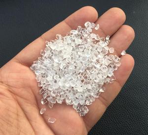 Quartz blanc clair naturel pierre précieuse minuscule pierre de cristal brut coupé à la main pierre incolore non traitée pour la fabrication de bijoux faits à la main - Product Image 5