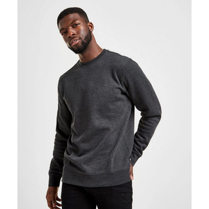 Sweat-shirt d'hiver pour homme, coupe classique, col rond, 100% coton, doublure polaire, style streetwear, personnalisable en gros - Product Image 6