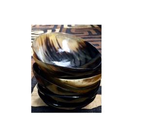 Cuenco de cuerno pulido de diseño único, muestra gratis con diferente tamaño, para servir ensaladas, fabricante de la India - Product Image 5