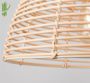 The <b>lampshade</b> made by rattan and bamboo made in Viet Nam - Product Image 6