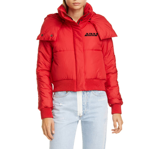 ¡Novedad de 2020! ¡venta al por mayor! Chaquetas cortas brillantes para mujer, chaqueta acolchada de burbuja acolchada personalizada para niñas - Product Image 4