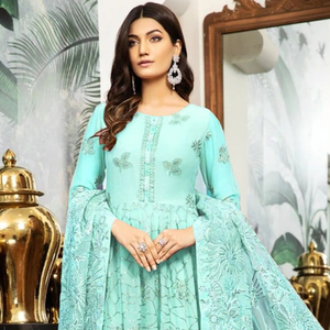 DESIGNER LOURD RAYON DOUX SOIE DIGITAL IMPRIMÉ ROBE AVEC DUPATTA FESTIVAL WEAR PLUS BAS PRIX VÊTEMENT ETHNIQUE Alphanumero Gharara - Product Image 1
