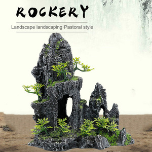 Plantes en pot Rocaille Arbres Naturel Décoration Murale En Pierre Décoration D'<span class=keywords><strong>aquarium</strong></span> - Product Image 2