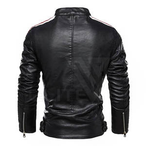 2025 nouveauté meilleure vente hommes sur mesure vêtements de sport respirant coupe-vent imperméable moto veste en cuir pour la course automobile - Product Image 3