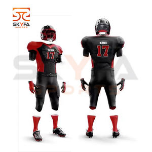 custom made 100% breathable fabric volleyball Football American sublimated uniforms - Product Image 6