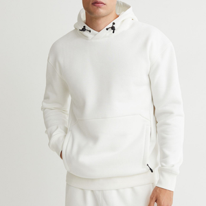 Venta al por mayor nuevo diseño de ropa deportiva para hombre 100% algodón invierno correr Sudadera con capucha chándales de talla grande ropa deportiva en blanco - Product Image 3