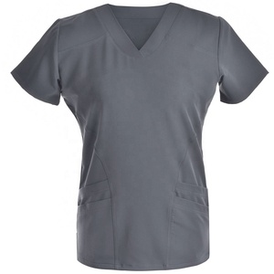 Uniforme d'hôpital OEM, uniforme médical mince avec fermeture éclair extensible, nouveau Style pour personnel médical, vente en gros - Product Image 5