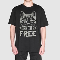 T-shirt tricoté tendance pour homme, coupe classique, en coton et élasthanne, tissu doux, respirant, séchage rapide, manches courtes, col rond, décontracté, éco-responsable