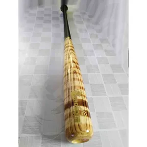 TRQSONS Customize Wholesale Ash wood Flamed Baseball Bat