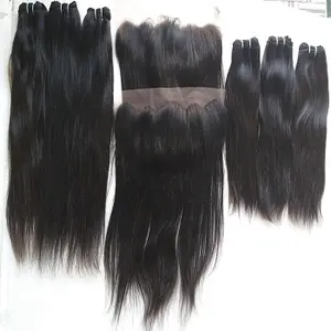 Natural straight Lace HD Transparent Frontal human hair straight hair wavy vendors hair wigs