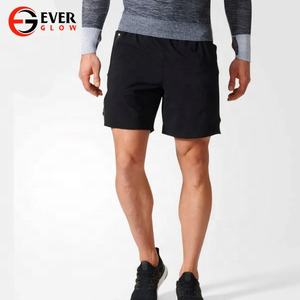 Shorts décontractés d'été pour hommes, respirants et à séchage rapide, pour l'extérieur, avec impression de logo personnalisé, en polyester, vente en gros - Product Image 3