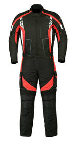 Traje de Motocicleta para Hombre y Mujer, Ropa Deportiva Personalizada con Estampado, Chaqueta de Cuero Transpirable, Impermeable, Resistente al Viento, de Alta Calidad y Duradera, de Cordura - Product Image 2