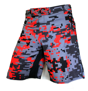 MMA-pantalones cortos personalizados de la mejor calidad para hombres y mujeres, pantalones cortos de kick boxing de último diseño, precio al por mayor - Product Image 4