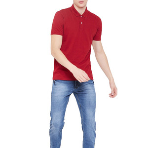 Polo de algodón 100% para hombre, camisa deportiva de alta calidad, Color sólido - Product Image 1
