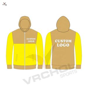 Sudadera con capucha de lana de poliéster de talla grande antiarrugas antiencogimiento con estampado sólido de diseño personalizado Technics bordados de punto OEM - Product Image 6