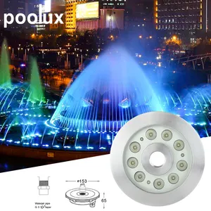 Modern design LED Pool Light hot selling High quality 2year warranty 316 stainless steel IP68 LED Fountain Light