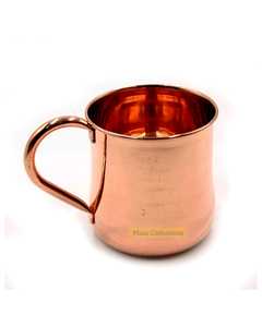 Tasses à mules de Moscou en cuivre de qualité supérieure fabriquées à la main Logo de finition martelée antique en métal haut pour les entreprises de café traditionnelles - Product Image 5