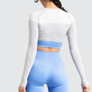 Top Deportivo Corto de Nuevo Estilo para Mujer, 100% Algodón, para Hacer Ejercicio - Product Image 4