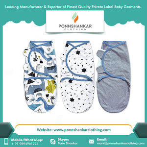 2023 New Arrival100% Cotton Adjustable <b>Swaddle</b> Wrap New Fashion Blanket <b>Newborn</b> Baby Comfort Breathable Muslin <b>Swaddle</b> Wrap - Product Image 5