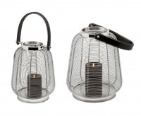 สินค้าขายดีพายุเฮอริเคนที่ใส่เทียนลวดโลหะแบบใหม่ล่าสุดขนาด12*12*30ซม. - Product Image 2