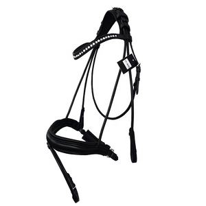 บังเหียนโปโลหนังแท้ทนทานม้าบังเหียน - Product Image 3