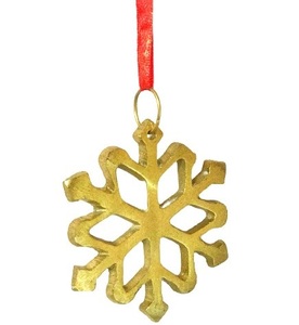 METAL ANTIQUE SNOWFLAKE HIGH QUALITY CHRISTMAS HANGING ORNAMENT CHRISTMAS <b>TREE</b> DECORATION - Product Image 1
