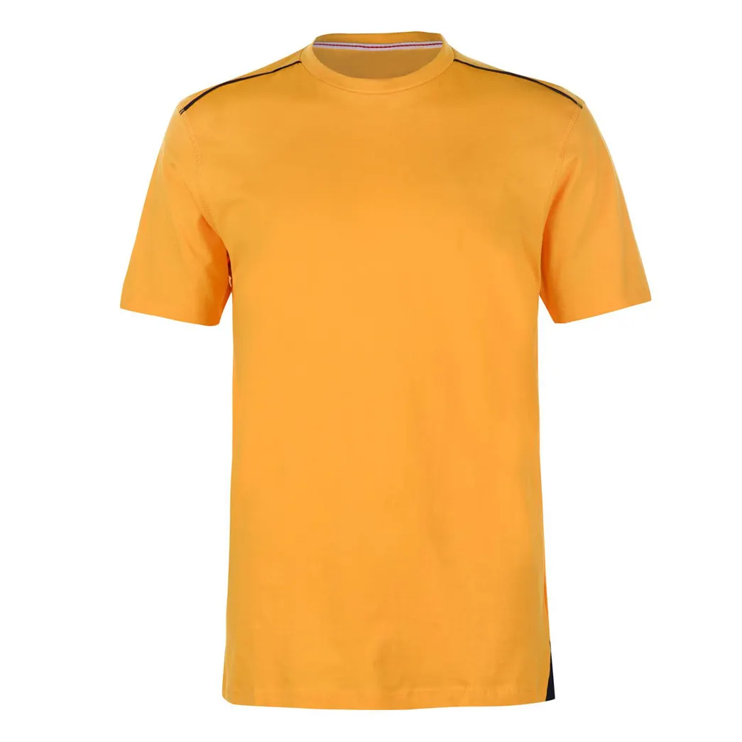 Camiseta trançada de algodão 100%, de alta qualidade