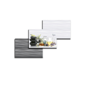 Excelente diseño Modelo especial Azulejos antideslizantes 9 mm de espesor 300x450mm Azulejos de cerámica impresos digitales para habitación oscura. - Product Image 2