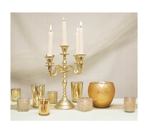DIFFERENT TYPES of BRASS <b>CANDELABRA</b> and CANDLE SET BRASSWORLD INDIA - Product Image 1