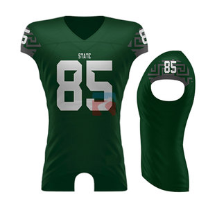 Maillot de football américain personnalisé, nouveau design, sur mesure, service OEM, médaillon américain, entièrement sublimation, - Product Image 3